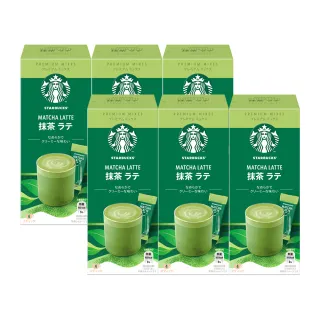 【STARBUCKS 星巴克】特選★抹茶拿鐵4入x6盒組