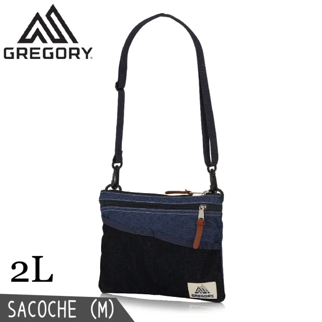 【Gregory】2L SACOCHE斜背包M《天絲丹寧》109457/側背包/腰包/休閒包