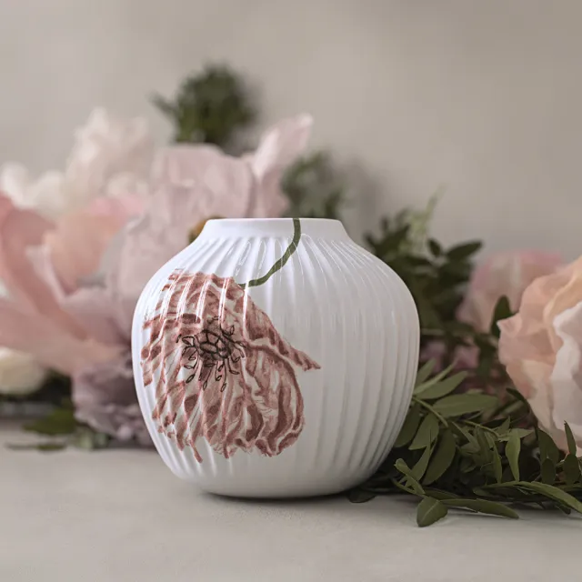 【北歐櫥窗】Kahler Hammershoi Poppy 罌粟花瓶（H 13cm）