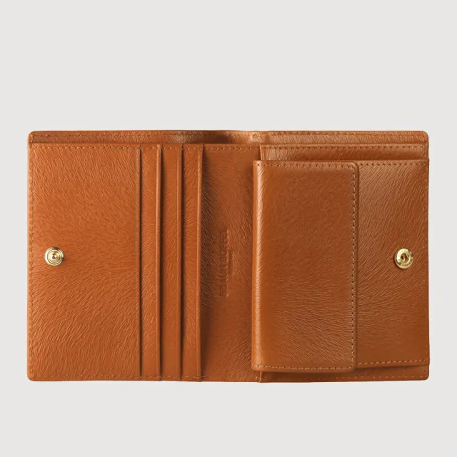 【BRAUN BUFFEL 德國小金牛】萊納斯-TW 3卡兩折短夾-多色任選(BF891-401-DB/SAL) 錢包送禮推薦
