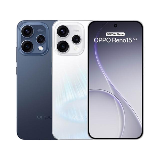 【OPPO】Reno15 6.59吋(12G/256G/高通7Gen4/5000萬畫素)