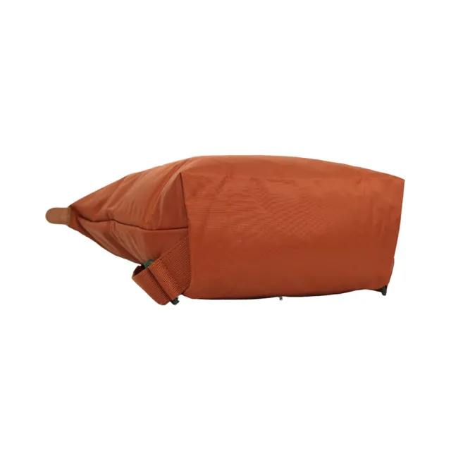 【LONGCHAMP】Le Pliage M 再生帆布中型折疊後背包(栗子色)