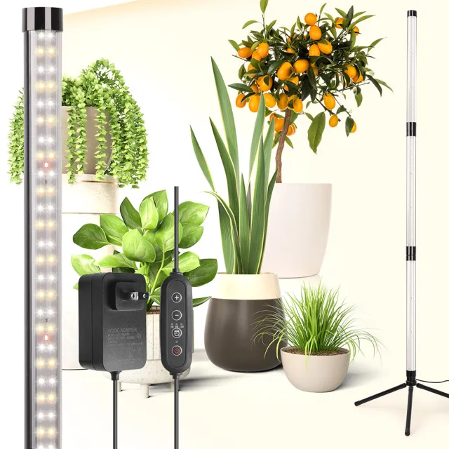 【LADUTA 拉布塔】全光譜 LED植物燈 32W 可伸縮 192燈 定時調光