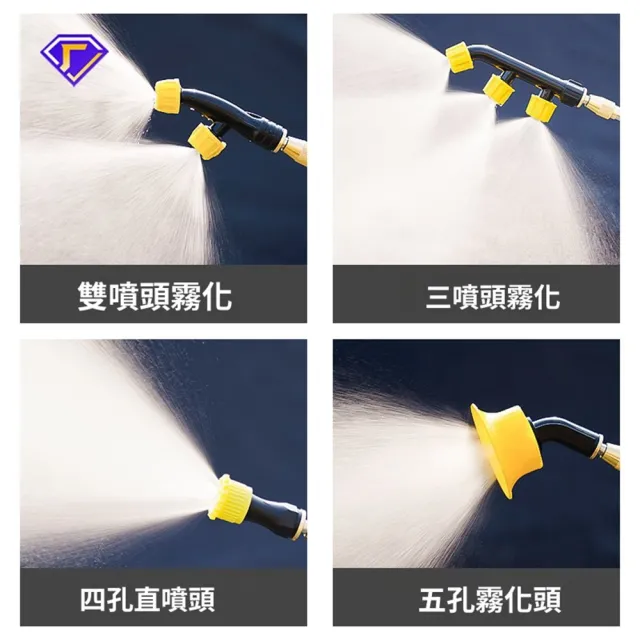 【Quality 聚家】電動噴霧器 農藥攪拌噴霧器 打藥機 超長續航噴淋 花灑噴頭 20L（雙核動力/雙泵加壓）
