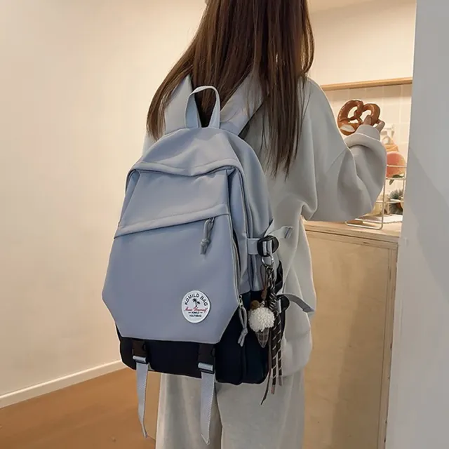 【MoodRiver】青春感 背包 後背包 學生 包包 書包 旅行背包 筆電背包 筆電後背包 大容量 女