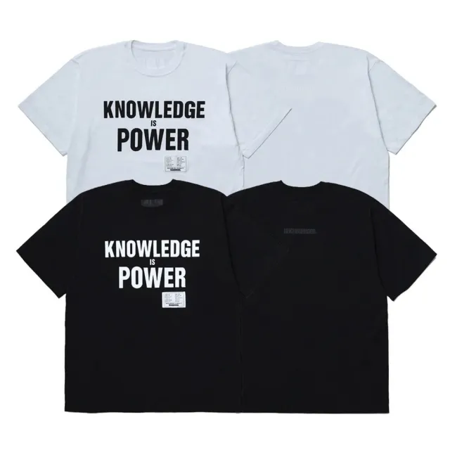【NEIGHBORHOOD】Nh X Katharine Hamnett 短T 黑/白 261PCKHN-CSM04
