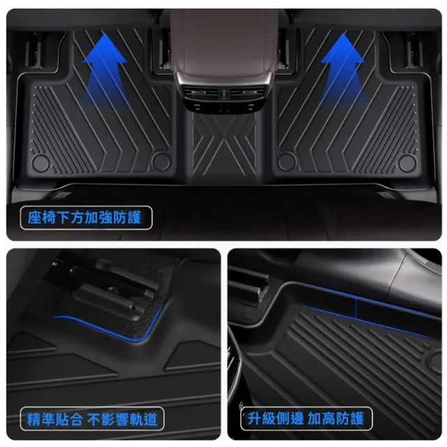 【KT BIKER】Lexus NX 4D防水腳踏墊(TPE 3D腳踏墊 防水墊 汽車腳踏墊)
