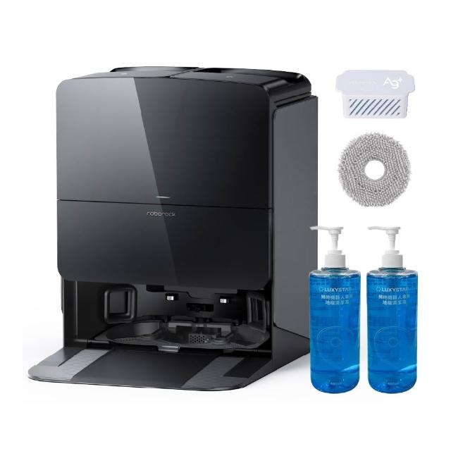 【Roborock 石頭科技】G20S Ultra扁幅俠掃拖機器人-豪華組(7.98超薄/星陣導航/零纏繞/恆濕熱拖/80度熱水洗)