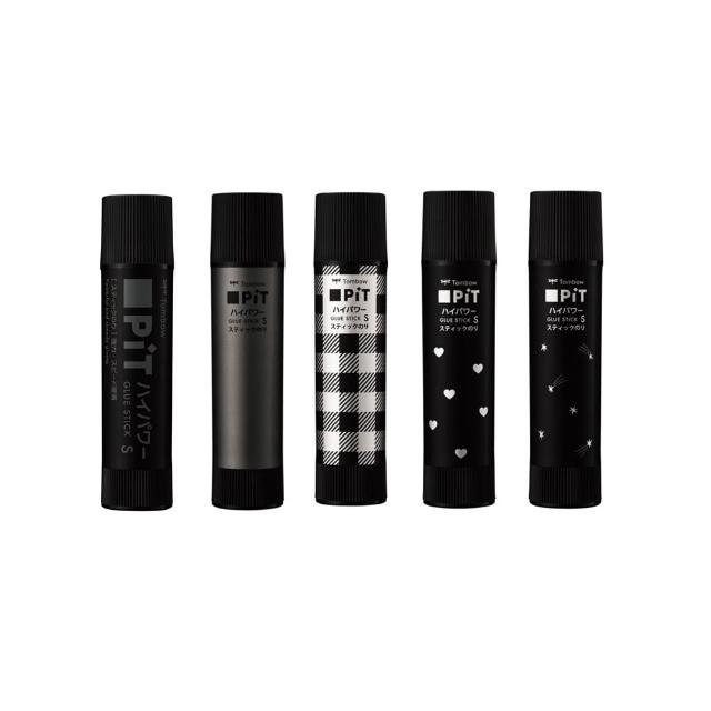 【TOMBOW】限量Pit辦公用強力口紅膠Black Design