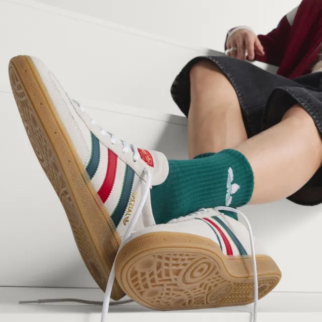 【adidas 愛迪達】世界盃 墨西哥 HANDBALL SPEZIAL 運動休閒鞋  滑板 德訓鞋 復古 男鞋/女鞋 HP3674