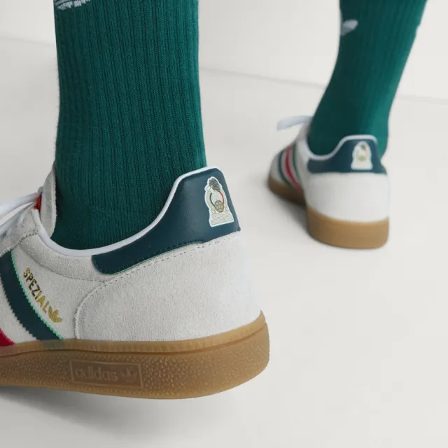 【adidas 愛迪達】世界盃 墨西哥 HANDBALL SPEZIAL 運動休閒鞋  滑板 德訓鞋 復古 男鞋/女鞋 HP3674