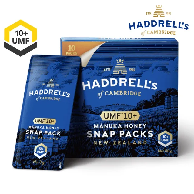 即期品【壽滿趣】Haddrells紐西蘭活性麥蘆卡蜂蜜隨身包UMF10+80g