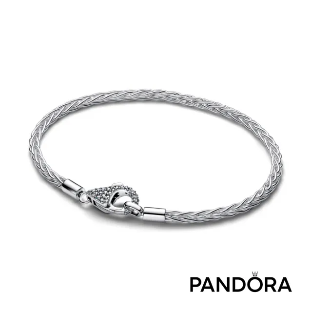 【Pandora 潘多拉】密鑲鏈扣狐尾鏈手鏈