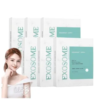 【AQUAMAX 奧科美氏】泌雪18積雪草保濕平衡面膜6盒共42片(積雪草植泌體/舒緩保濕/油水平衡)