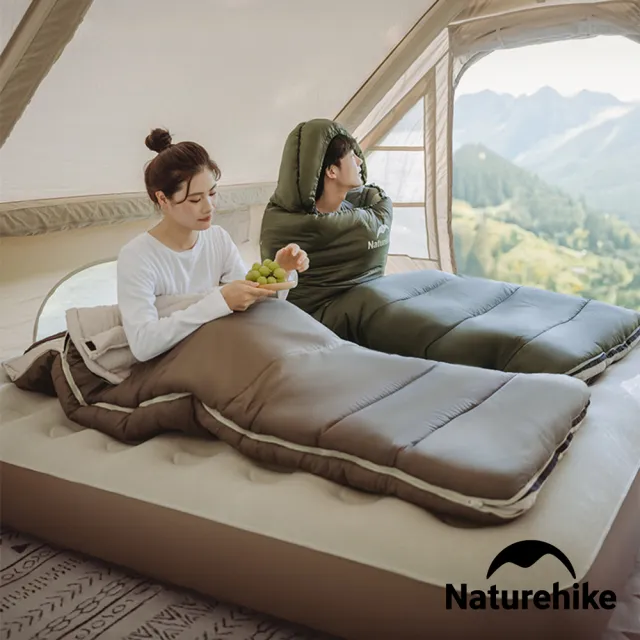 【Naturehike】U350S全開式保暖睡袋 MSD07 (台灣總代理公司貨)