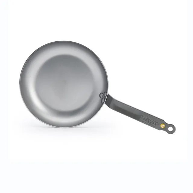 【de Buyer 畢耶】原礦蜂蠟鐵鍋 傳統單柄早餐鍋20cm-適用IH爐
