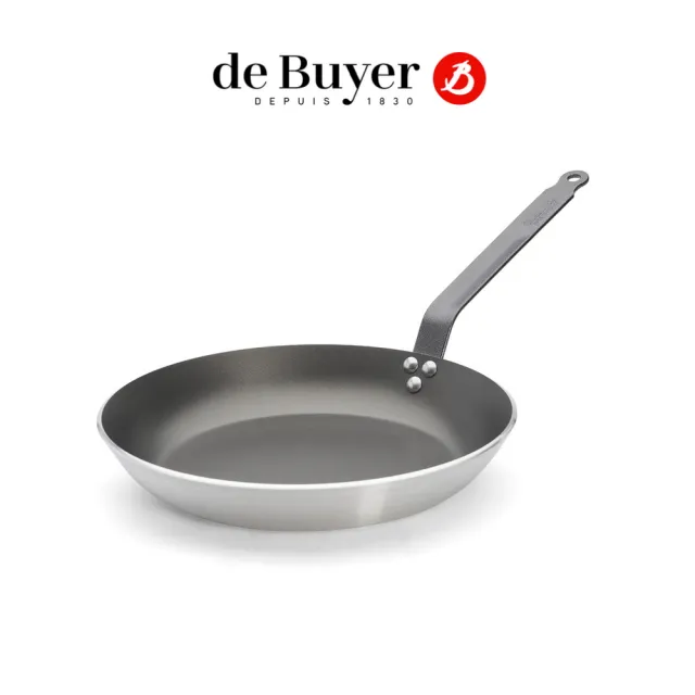 【de Buyer 畢耶】『CHOC系列』超耐用加厚平底不沾鍋32cm(5色任選)