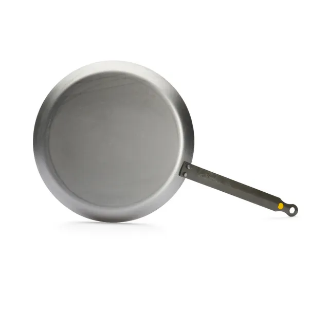 【de Buyer 畢耶】原礦蜂蠟鐵鍋 法式可麗餅鍋24cm-適用IH爐