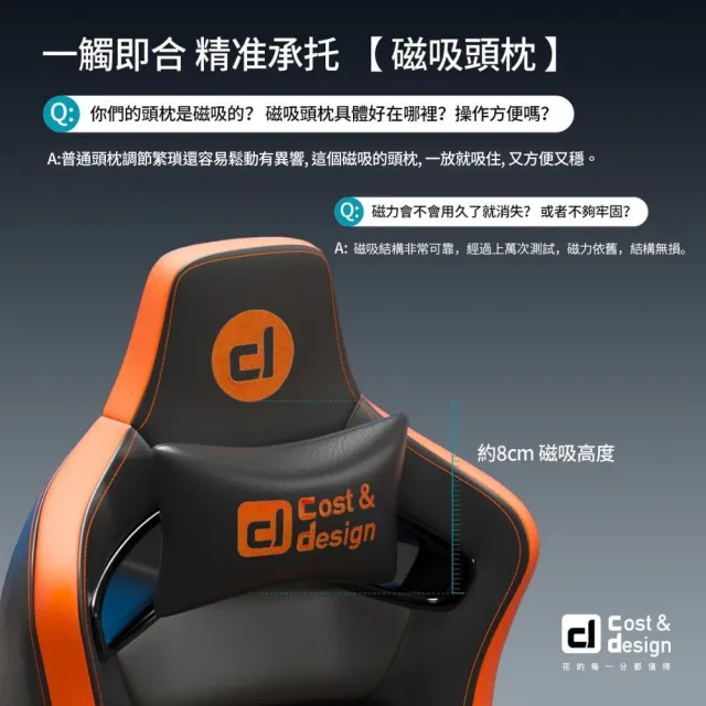 【C&D】耀影EVO電競椅(貓抓皮/布抗汙性能+多色搭配)