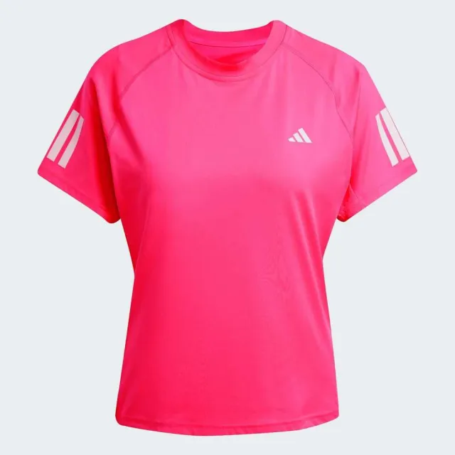 【adidas 愛迪達】Club Tee 女 T恤 運動上衣 休閒短袖 粉紅 亞版 亮眼(JN7096)