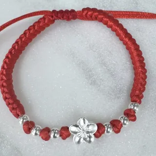 昕頤珠寶安太歲馬上有錢花紅繩