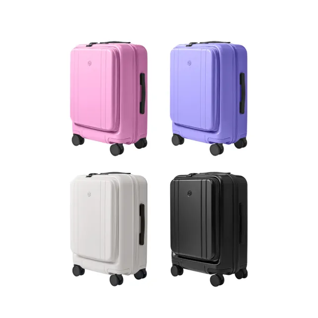 【NINETYGO】BOBO 20吋登機箱(筆電收納/前開式/行李箱/拉鍊旅行箱)