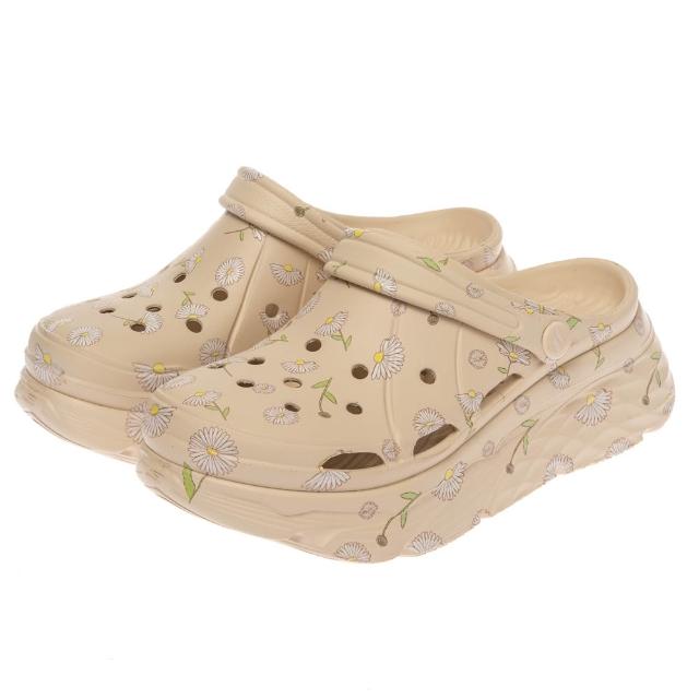 【SKECHERS】女鞋 健走系列 涼拖鞋 涼鞋 拖鞋 MAX CUSHIONING FOAMIES (111271NAT)