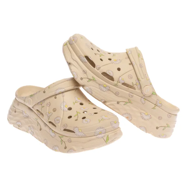 【SKECHERS】女鞋 健走系列 涼拖鞋 涼鞋 拖鞋 MAX CUSHIONING FOAMIES (111271NAT)