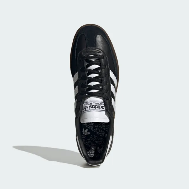【adidas 愛迪達】Handball Spezial 男女 休閒鞋 經典 復古 舒適 膠底 黑白(IE3402)