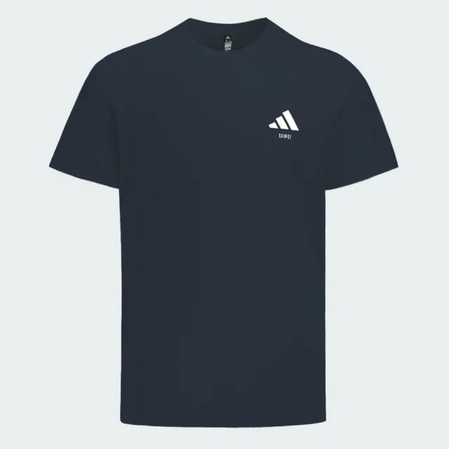 【adidas 愛迪達】Taipei Gfx Tee 男 T恤 運動上衣 休閒短袖 黑 亞版 透氣(KF2471)
