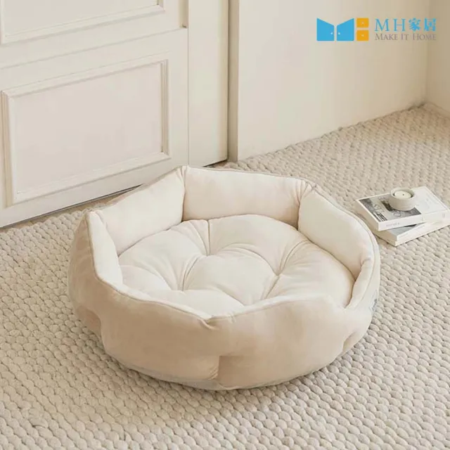 【MH家居PET】奶霜小雲朵寵物睡墊 (睡床/睡窩/狗窩)