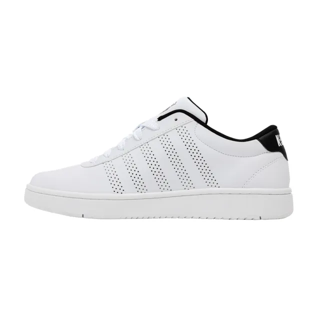 【K-SWISS】經典運動鞋 COURT OPEN PERF  男鞋 白黑色 04775-102-M