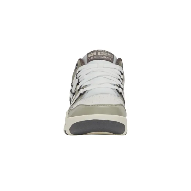 【K-SWISS】經典運動鞋 SI-18 INTERNATIONALC 休閒 男鞋 米白石灰綠色 04440-108-M