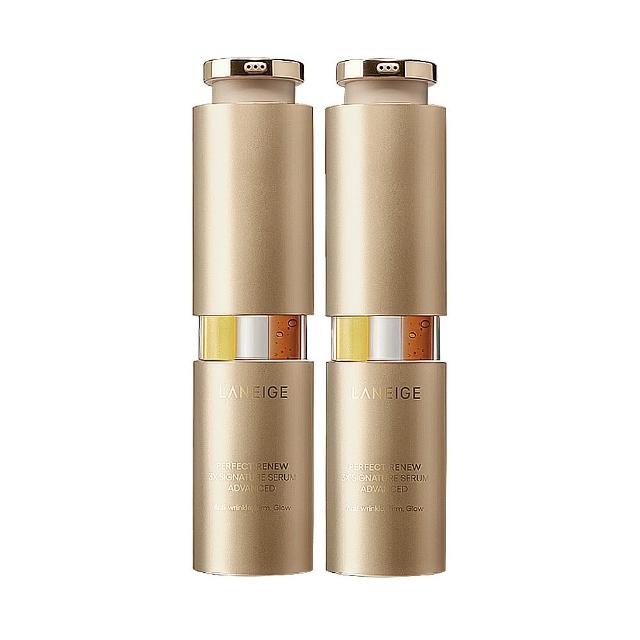 【LANEIGE 蘭芝】完美新生三效賦活精華40ml 雙入組(LANEIGE A醇 a醇 保養 抗老 緊緻 撫紋 精華液)