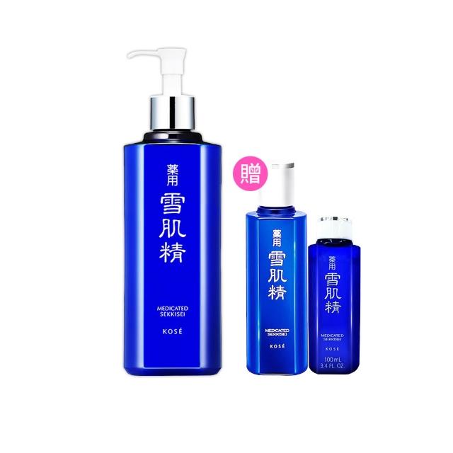 【KOSE 高絲】雪肌精500mL(贈 雪肌精360mL+100mL)