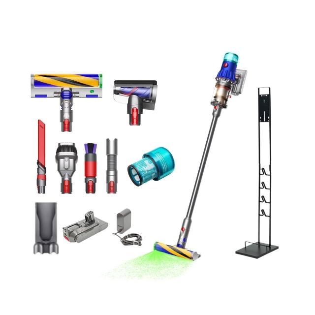 【dyson 戴森】V12 Detect Slim Fluffy SV46 強勁輕量智慧無線吸塵器 光學偵測(升級HEPA過濾)