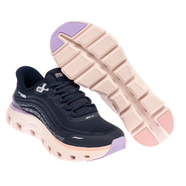 【SKECHERS】女鞋 運動系列 運動鞋 瞬穿舒適科技 ARCH FIT GLIDE-STEP WAVE (150760NVMT)