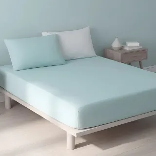 【Tonia Nicole 東妮寢飾】TopCool冰凍銀抗菌涼感床包枕套組-八色任選(加大)