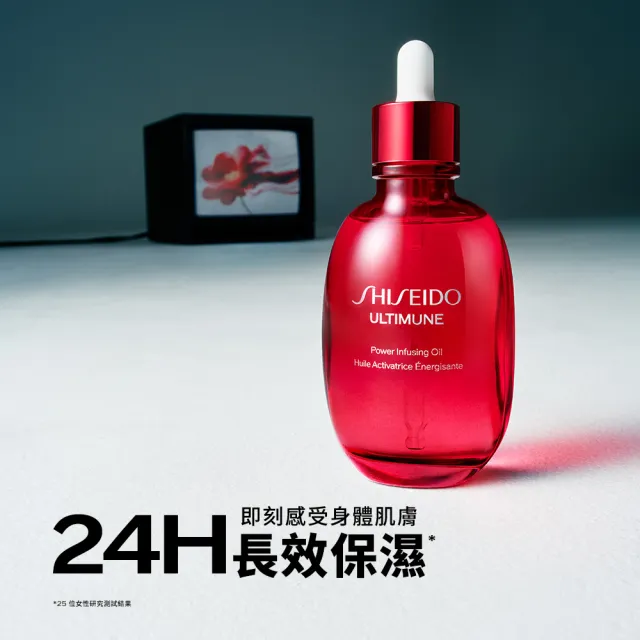 【SHISEIDO 資生堂國際櫃】紅妍山茶花修護精華油 75mL(小紅瓶/精華油/保濕/修護/抗老)