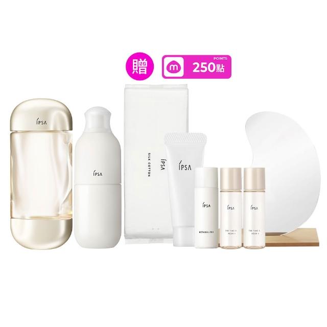 【IPSA 茵芙莎】官方直營 全新穩敷MAX組(流金保濕美膚水e x ME自律循環液N )