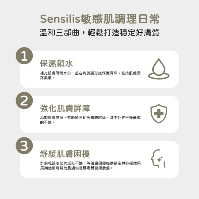 【sensilis 森思黎絲】抗糖AGE 再生肌因膠原A醇霜50ml(抗老撫紋/光澤緊緻)