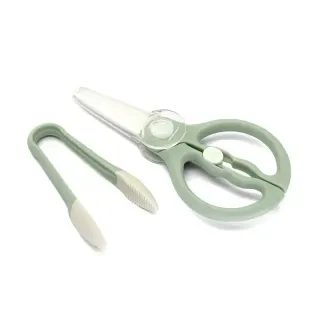 【Baby City 娃娃城】兒童安全陶瓷食物剪刀(便攜組)