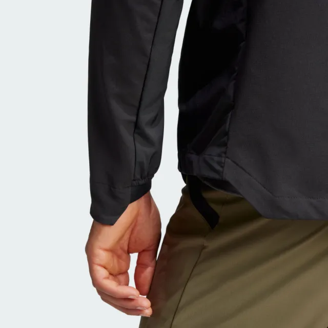 【adidas 愛迪達】TERREX MULTI SOFTSHELL 連帽外套 防風 男 IX1490