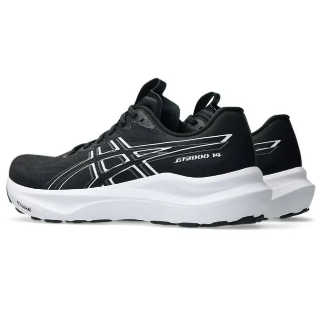 【asics 亞瑟士】慢跑鞋 男鞋 運動鞋 緩震 4E楦 GT-2000 14 黑 1011C057-001
