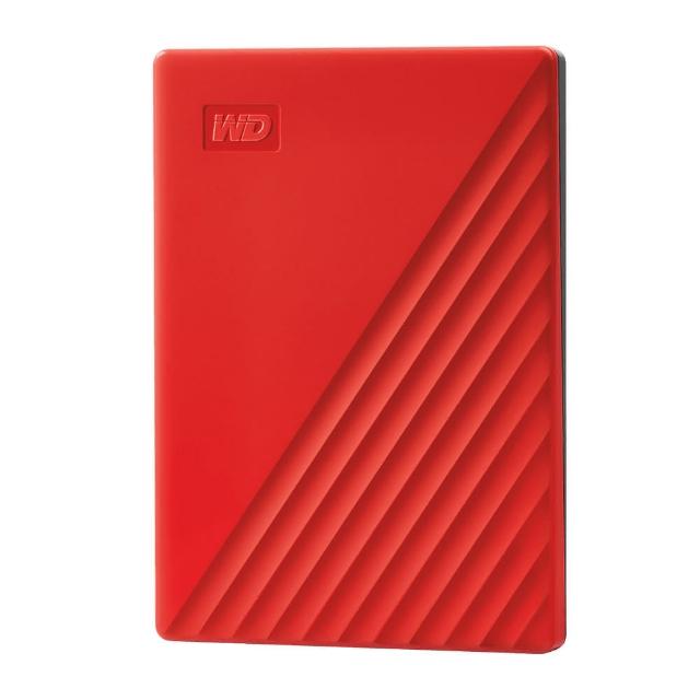 【WD 威騰】WD My Passport 6TB 2.5吋行動硬碟-紅(WDBR9S0060BRD-WESN)