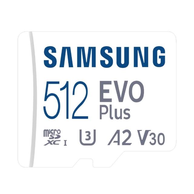 【Samsung 三星】EVO PLUS microSDXC 512GB 160MB/s記憶卡(平行輸入)