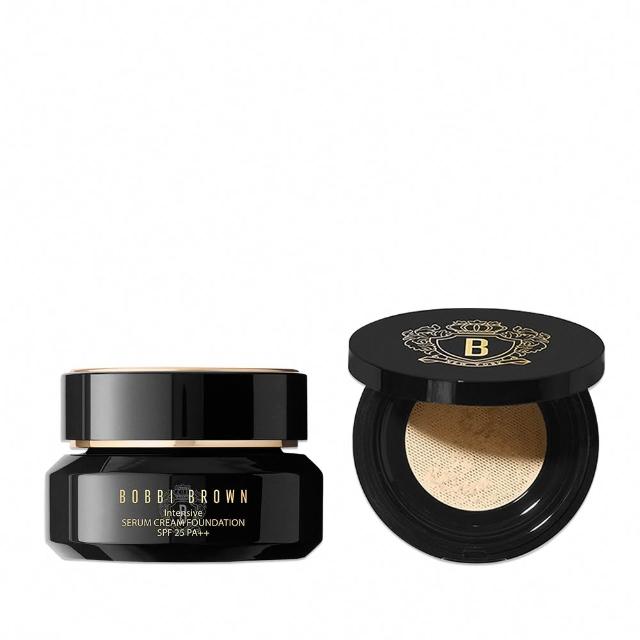 【Bobbi Brown 芭比波朗】冬蟲夏草極致奢養粉霜組(冬蟲夏草極萃粉底霜+奢光蜜粉10g#女王粉霜/85%精華成分)