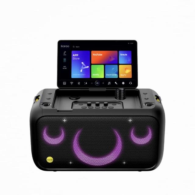 【IKARAO】愛克拉 X1一體式便攜卡拉OK機(#家庭卡拉ok#伴唱機 #卡拉ok #無線麥克風 #點唱機 #K歌機)
