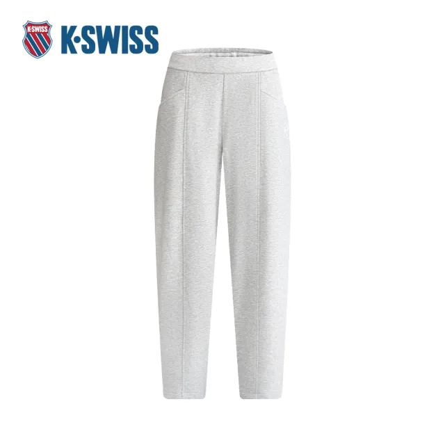 【K-SWISS】針織長褲 Knit Pants 休閒 女長褲 灰色 1913262-963