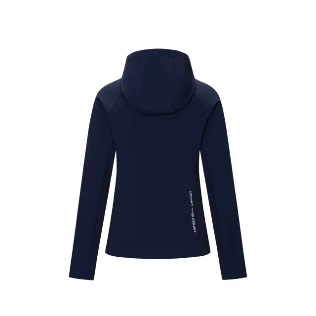 【K-SWISS】連帽梭織外套 Woven Jacket 休閒 女外套 藍色 1913367-014